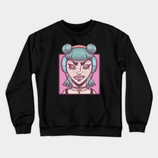 Headphone Girl Crewneck Sweatshirt